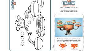 Watch full episodes and videos of your favorite disney junior shows on disneynow including mickey mouse and the roadster racers. Octopod Octonauts Disney Junior Disney Coloring Pages