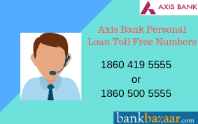 axis bank personal loan customer care