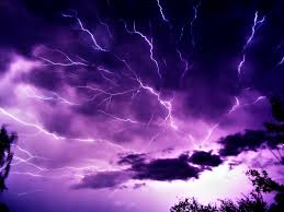 44 purple lightning wallpaper