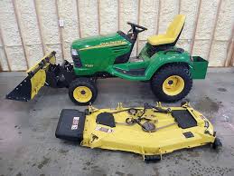 john deere x585 4x4 garden tractor