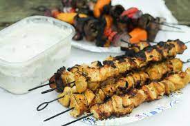 persian en and vegetable kebabs