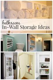 Brilliant In Wall Storage Ideas For