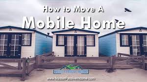 moving a mobile home yourself hire