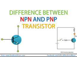 Difference Between Npn And Pnp Transistor With Comparision