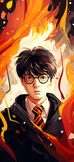 harry potter flame art wallpapers