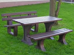 Be it a plastic diamond head bollard, a plastic picnic set, a plastic bench. New Material Made From Recycled Plastic Outperforms Traditional Garden Furniture Materials Dakota Digitalltd