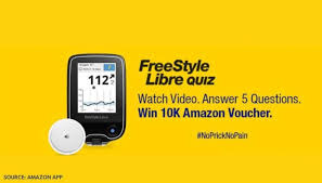 Discussion in 'blood glucose monitoring' started by veyron_gtr, feb 12, 2020. Amazon Freestyle Libre Quiz Answers January 28 Answer And Win Rs 10 000