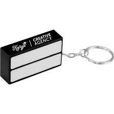 Mini Billboard Light Box Keychain Promotional Giveaway Crestline