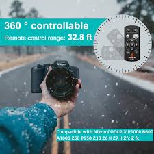 AODELAN Déclencheur à distance sans fil pour appareil photo Nikon Zfc, Z50,  P1000, B600, A1000, P950 ; remplace Nikon ML-L7 : Amazon.fr: High-Tech