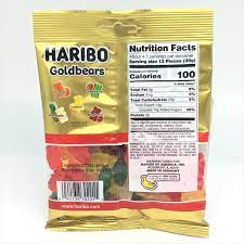 haribo gold bears gummi candy 5oz