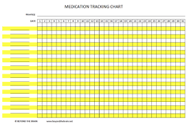 Handout Medication Tracking Sheet