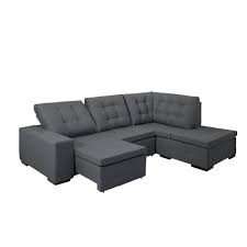 sofa de canto com chaise retratil