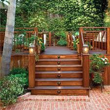 Outdoor Deck Stairs To Finish Your
