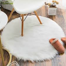 carpet faux fur wool rug table sofa bed