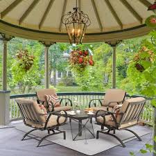 Fire Table Pits Outdoor Bistro Set
