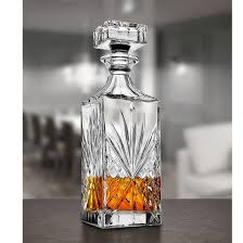 Barcraft Cut Glass Whisky Decanter And