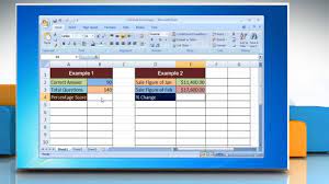 microsoft excel 2007 how to calculate