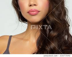 perfect lip makeup beautiful female