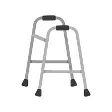 walking frame clipart cartoon style