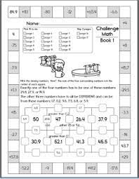 free math challenge workbooks for
