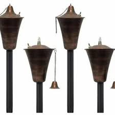 Led Tiki Torches Steel Battery Type