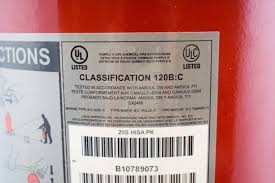 What Does The Number On A Fire Extinguisher Mean