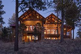 Log Cabin Plans Luxury Mountain Home