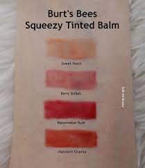 squeezy tinted balm 2 pack burt s