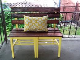 diy bench from chairs myoutdoorplans