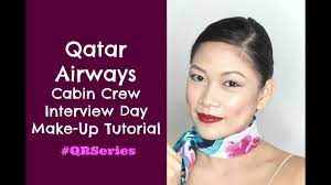 qatar airways cabin crew make up