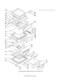 Get free shipping on qualified kitchenaid refrigerators or buy online pick up in store today in the appliances department. Refrigerator Shelf Parts Kitchenaid Ksrk25fvbl Parts Diagram Page 4