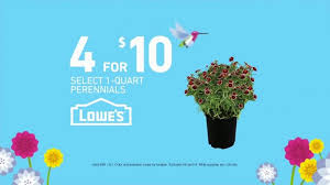 You can use soil tests for indoor house plants as well as outdoor lawns and gardens. Lowe S Spring Savings Tv Commercial Perennials Garden Soil Ispot Tv