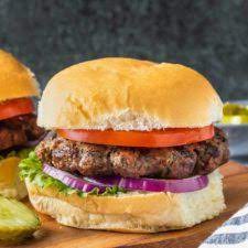 grilled bison burgers simply whisked
