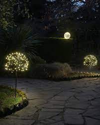 Solar Dandelion Starburst Garden Light