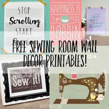 8 Free Sewing Room Printables For Wall