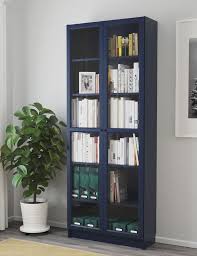 Glass Doors Glass Bookcase Billy Bookcase