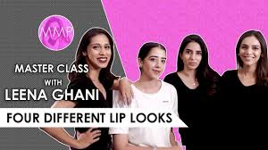 leena ghani 4 lipstick tutorial