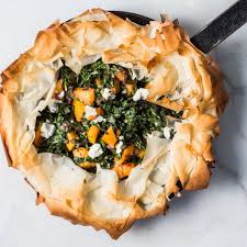ernut squash kale and goat cheese