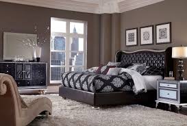 At this point grandin roads is satisfied to talk abou. Hollywood Swank Modern Starry Night Black Leather 4pc California King Bedroom Set