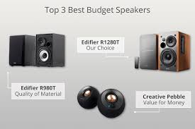 5 best budget speakers in 2022