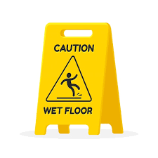 caution wet floor vectors
