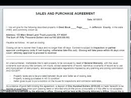 Simple For Sale By Owner Contract Free Real Estate Sales Template