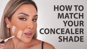how to match your concealer shade