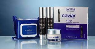 the lacura caviar skin care range