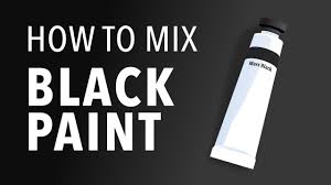 how to mix black paint 11 recipes