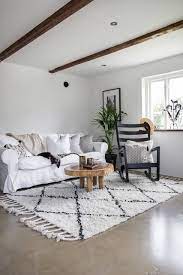 75 farmhouse gray floor living room