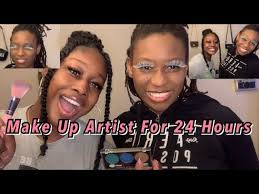 being a makeup artist for 24 hours