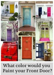 Color For Your Front Door Exterior