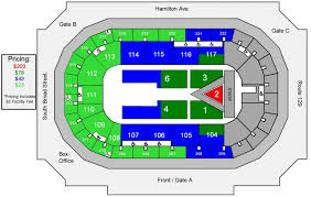 Perspicuous Sun National Bank Center Detailed Seating Chart