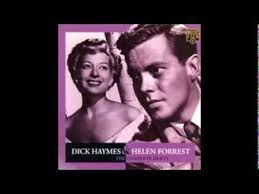 Dick Haymes Helen Forrest Together 3 In Charts In 1944